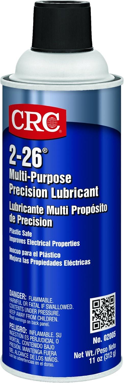 image:imageCRC 226 MultiPurpose Precision Lubricant 02005 11 wt oz Plastic Safe Aerosol w 360 Degree Spray Valve Improves Electrical Properties12 Pack