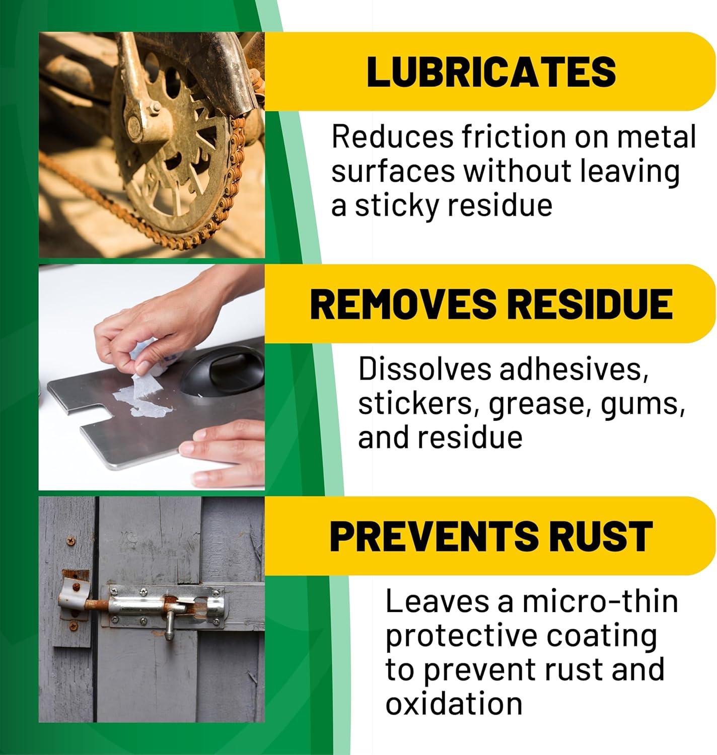 image:imageCRC 336 Multipurpose Lubricant amp Corrosion Inhibitor 03005 11 Wt Oz Corrosion Protectant Spray w Petroleum Base for Metal Equipment1 Pack