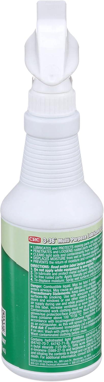image:imageCRC 336 Multipurpose Lubricant amp Corrosion Inhibitor 03005 11 Wt Oz Corrosion Protectant Spray w Petroleum Base for Metal Equipment1 Pack