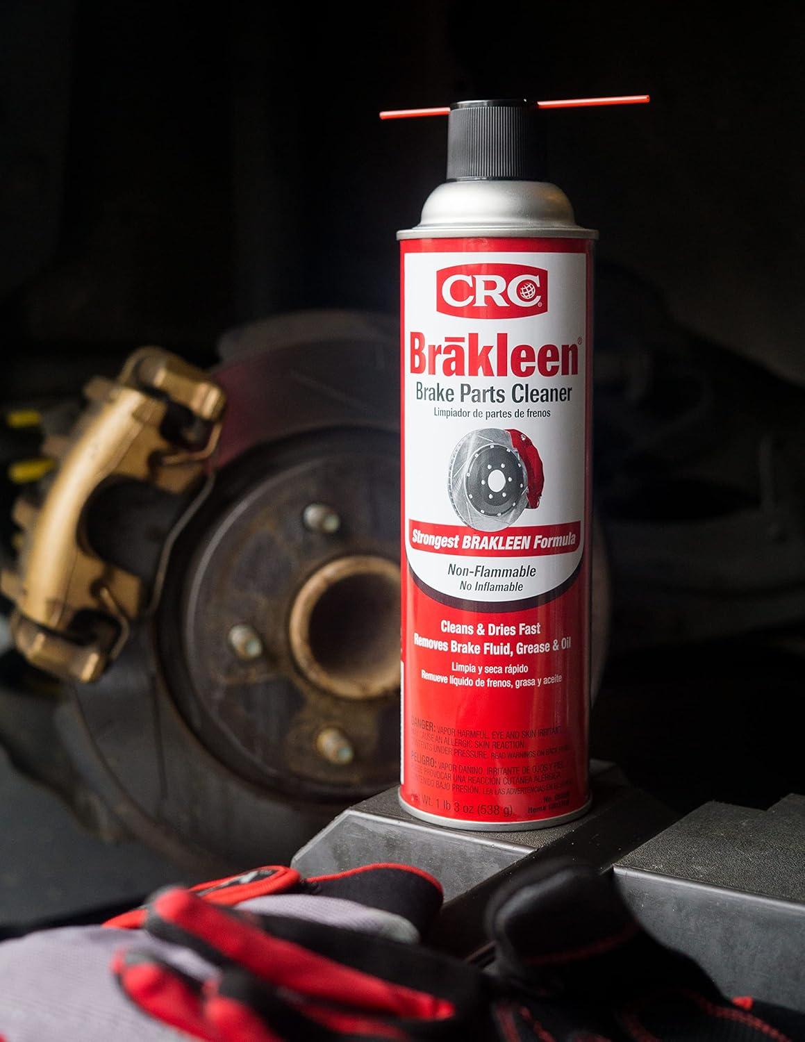 image:imageCRC BRAKLEEN Brake Parts Cleaner NonFlammable 1lb 3 Oz 050891 Pack