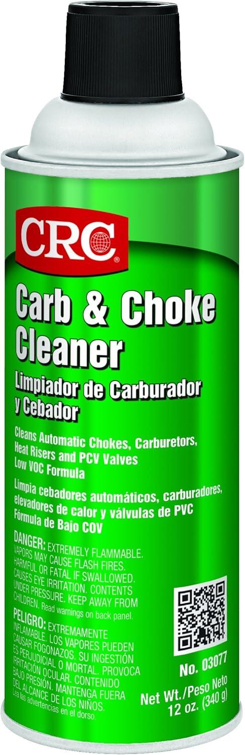 image:imageCRC Carb amp Choke Cleaner 03077 12 Wt Oz Aerosol HighPerformance Cleaner12 Oz