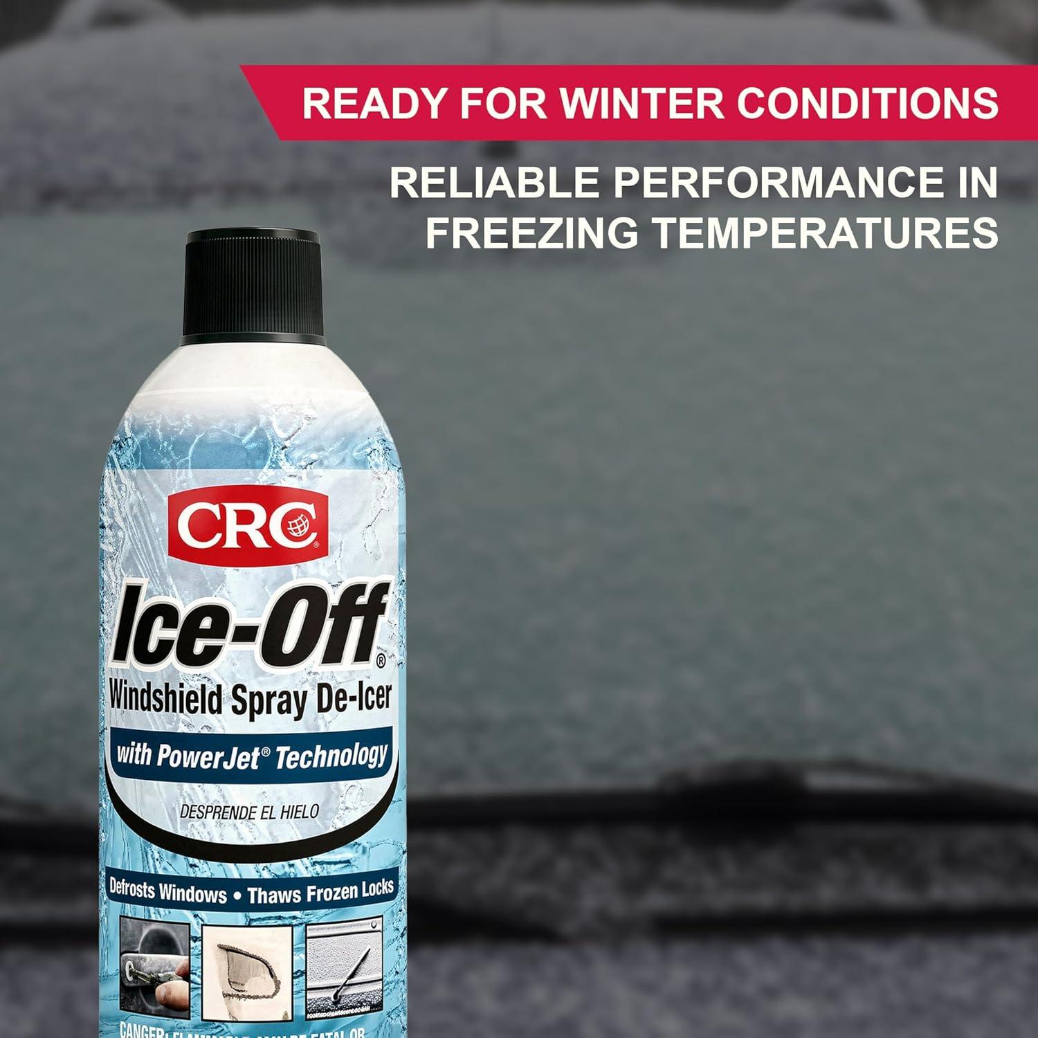 image:imageCRC IceOff Windshield Spray DeIcer 12 Wt Oz Pack of 11200 Ounce Pack of 1