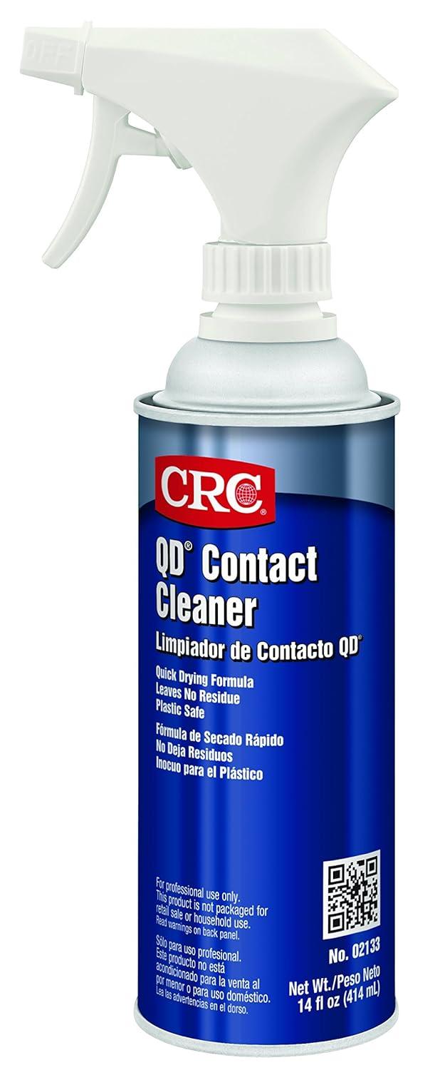 image:imageCRC QD Contact Cleaner 11 Wt Oz Industrial Strength Quick Drying No Residue PlasticSafe Electronics Cleaner Safe For Sensitive Electronics Aerosol Spray14 Oz