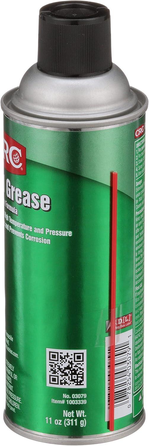 image:imageCRC Red Grease 03079 11 WT OZ MultiPurpose Aerosol Lubricant Red Color for Easy Visual Inspection1 Pack