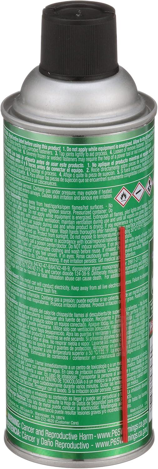 image:imageCRC Screwloose Super Penetrant 03060 11 WT OZ Plastic Safe Aerosol for Corroded Fasteners Seized Mechanical Components11 oz