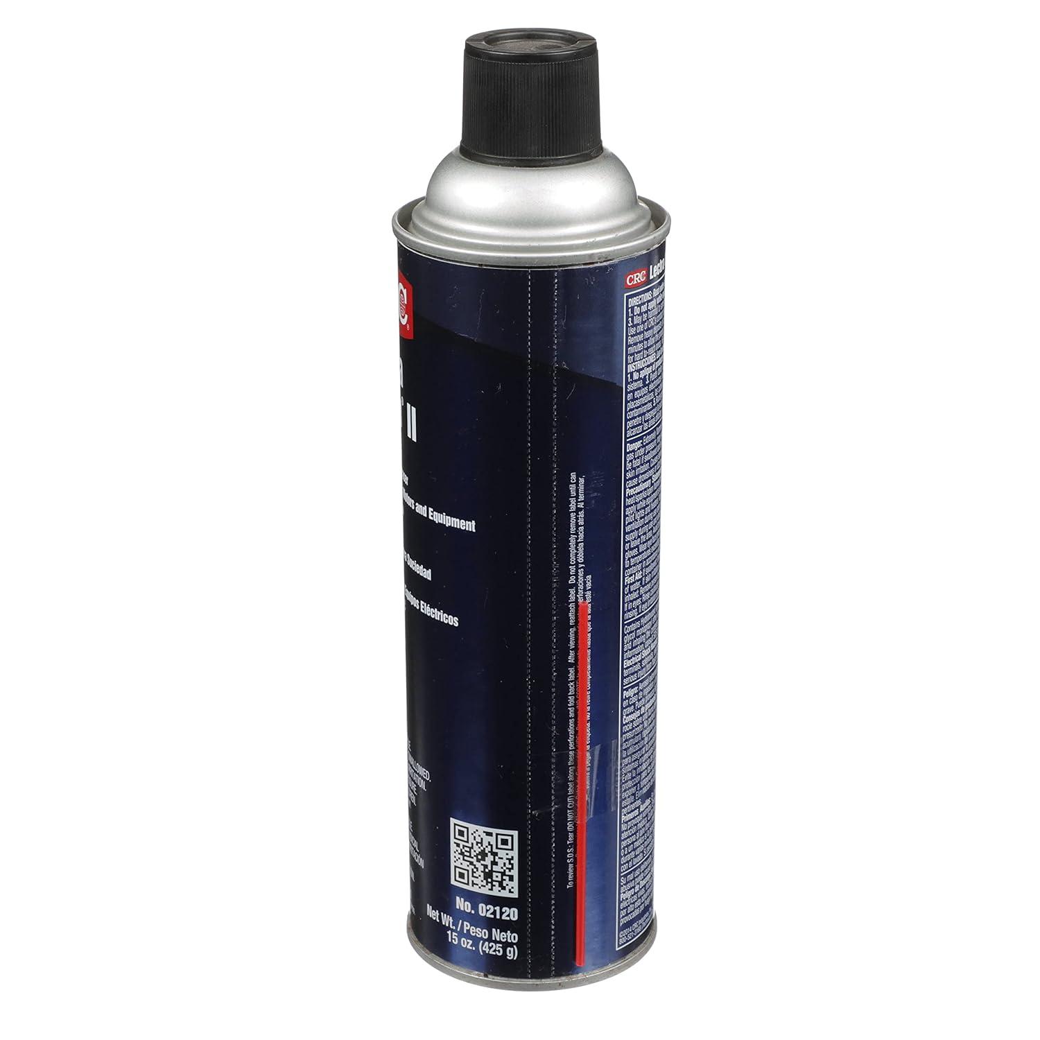 image:imageCRC2120 Lectra Clean II NonChlorinated Heavy Duty Liquid Degreaser 15 oz Aerosol Can Clear1 Pack