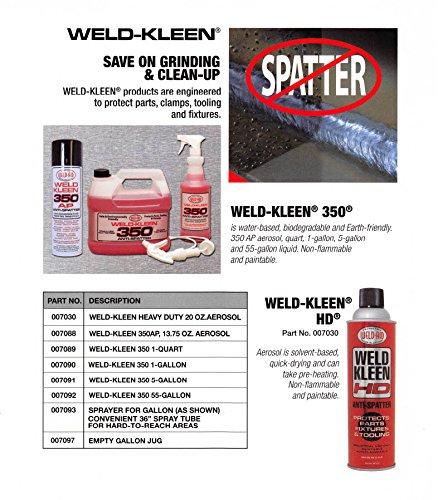 image:imageWeldAid WeldKleen 350 AntiSpatter Liquid 007090 1 gal55 Gallon