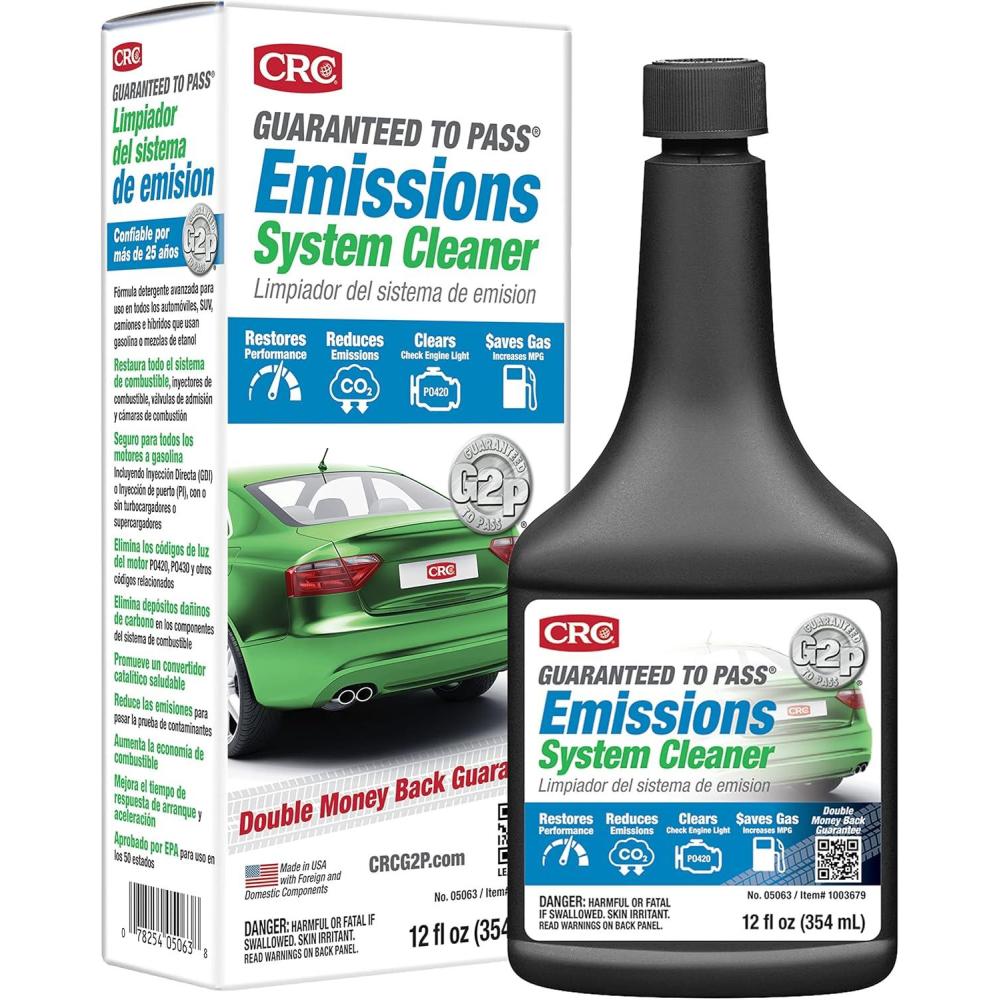 image:imageCRC Guaranteed to Pass Emissions Test Formula 12 Fluid Ounce1 Count Pack of 1