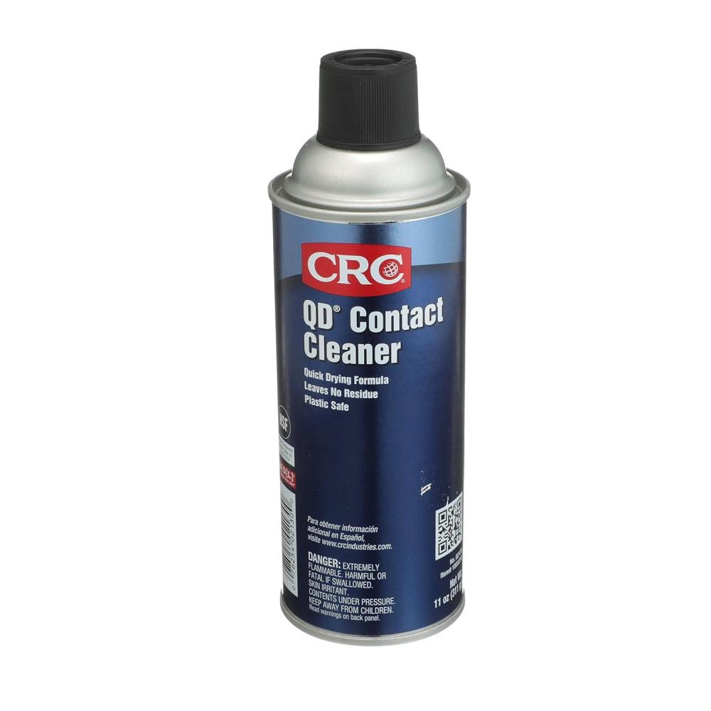 image:imageCRC QD Contact Cleaner 11 Wt Oz Industrial Strength Quick Drying No Residue PlasticSafe Electronics Cleaner Safe For Sensitive Electronics Aerosol Spray11 Ounce Pack of 1