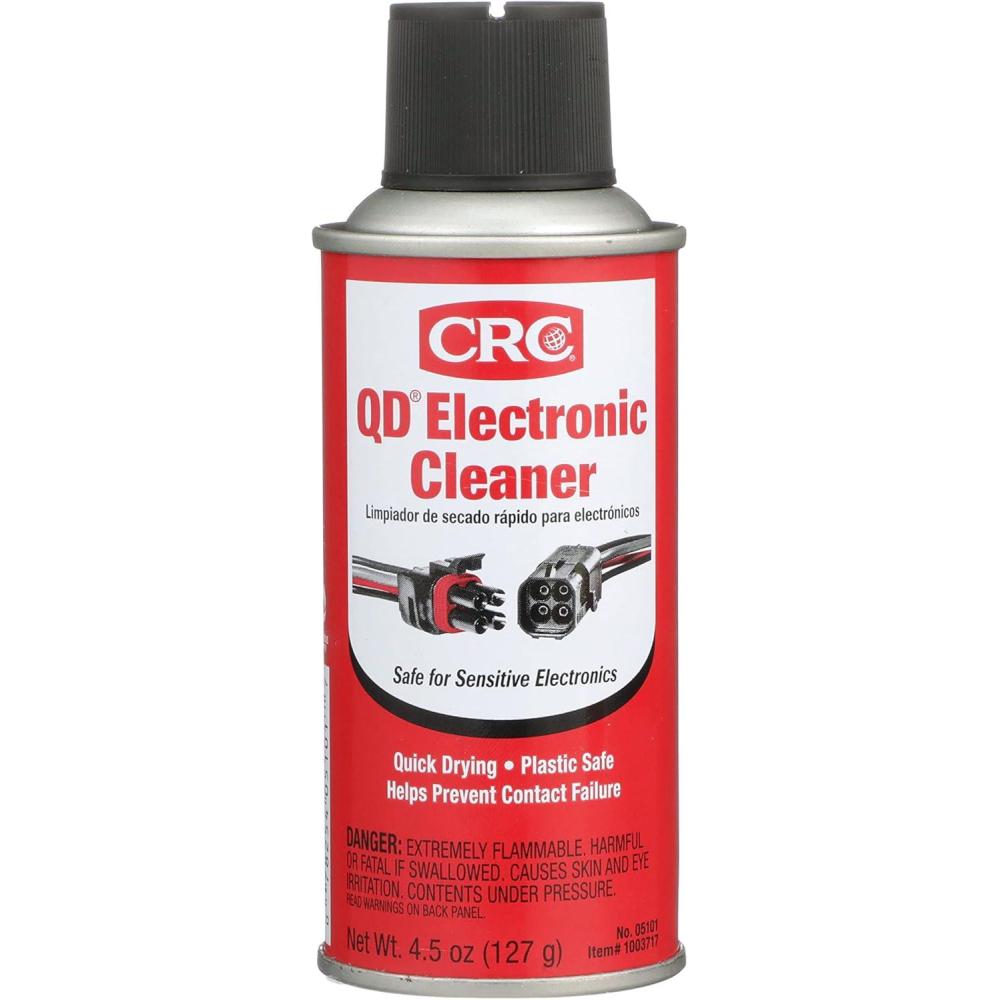 image:imageCRC QD Electronic Cleaner 05101 45 Wt Oz Plastic Safe Cleaner Safe for Sensitive ElectronicsElectronic Cleaner