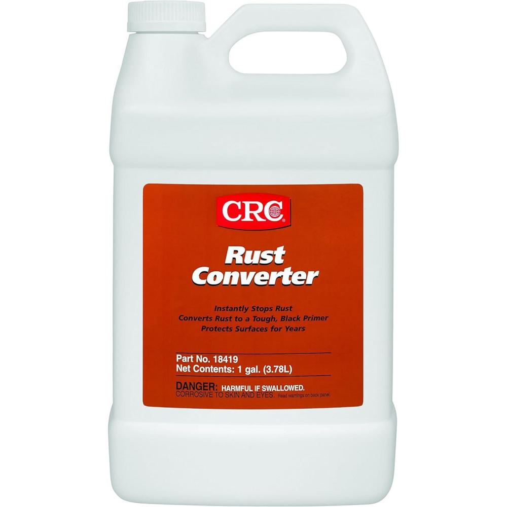 image:imageCRC Rust Converter 18419 1 GAL Liquid WaterBased Rust Converter For Metal Surfaces1 Gallon