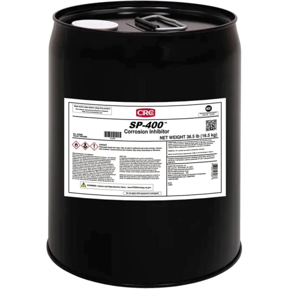 image:imageCRC Sp400 Corrosion Inhibitor 10 Wt Oz Seals Out Moisture Completely For All Bare Metals LongTerm IndoorOutdoor Protection NSF H2 Registered Aerosol Spray1 Pack