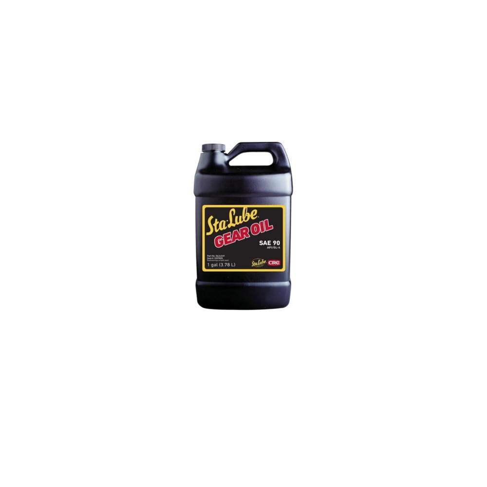 image:imageCRC StaLube APIGL4 MultiPurpose Gear Oil 85W90 StaLube 1 Gallon Hypoid Gear Oil Yellow Metal Safe AntiRust And AntiWear Ep Additives