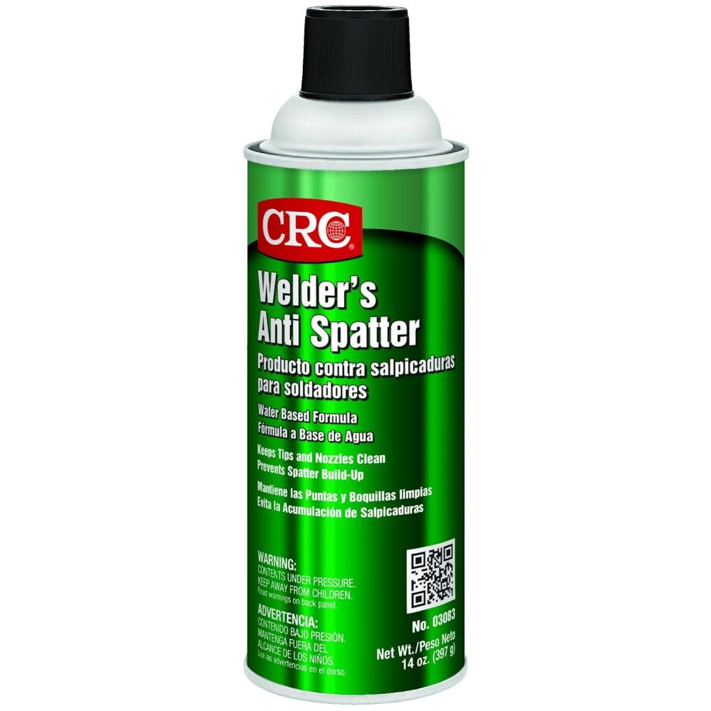 image:imageCRC Welders AntiSpatter 03083 14 Wt Oz WaterBased AntiSpatter Aerosol Spray Pack of 114 Oz