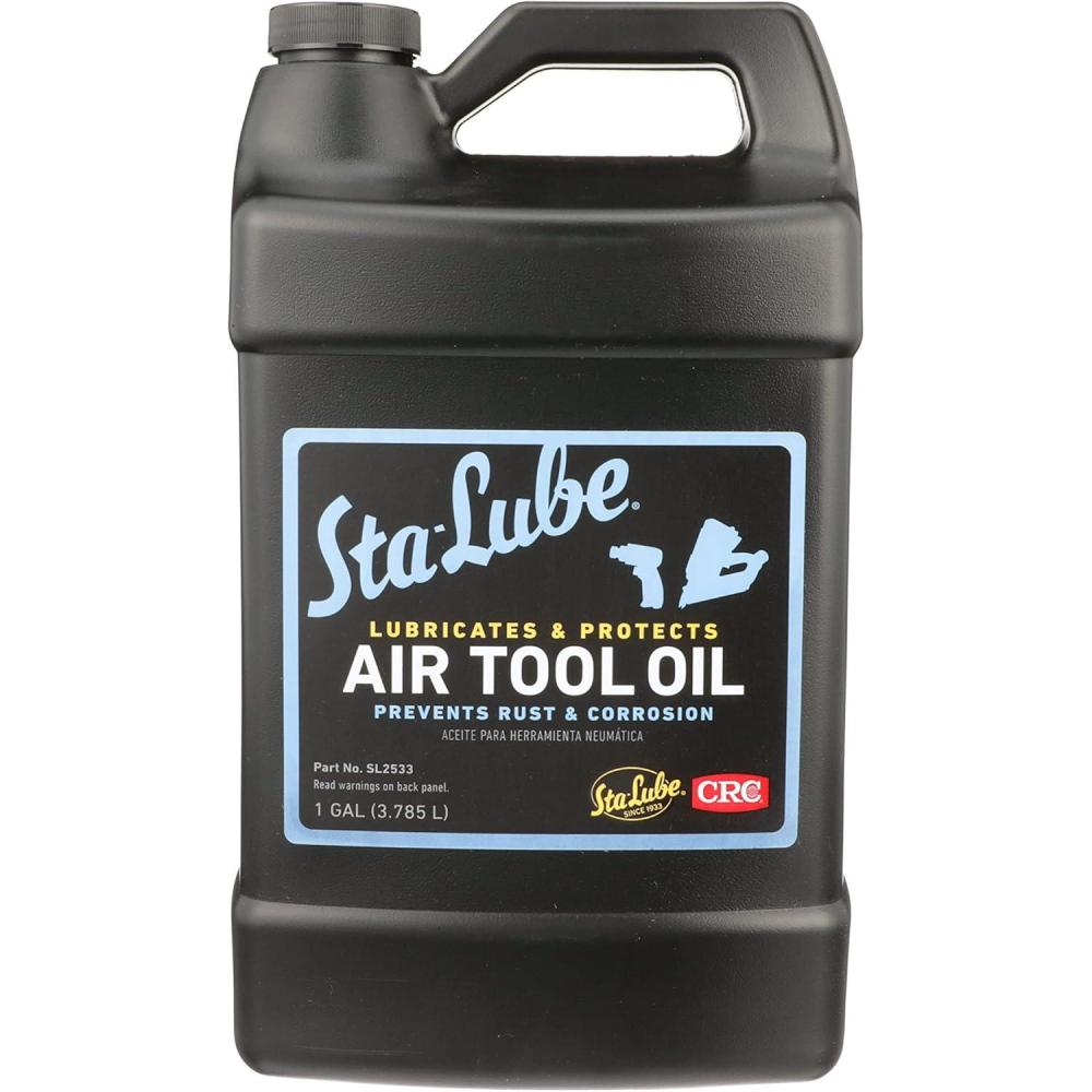 image:imageStaLube Air Tool Oil SL25331 Gallon AntiCorrosive Lubricant for Pneumatic Equipment amp Tools1 Gallon