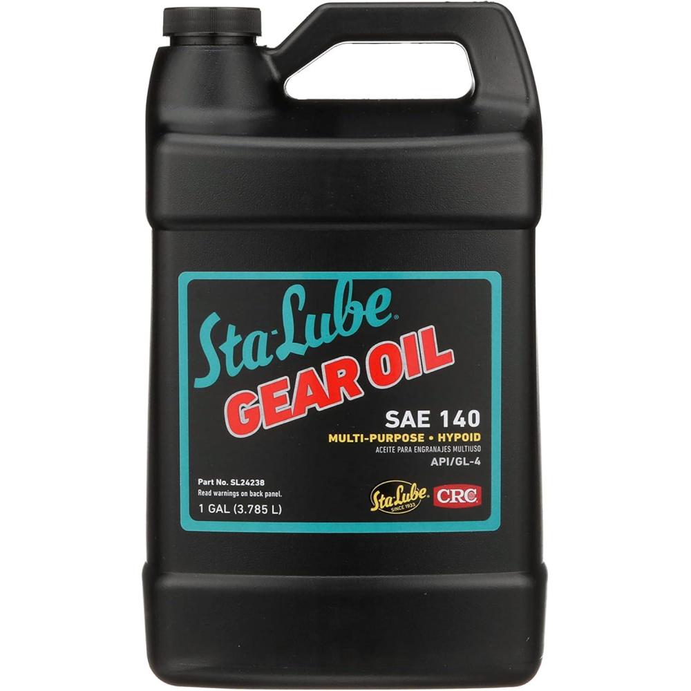 image:imageStaLube GL4 MultiPurpose Gear Oil SAE 140 SL24238 1 Gallon Hypoid Gear Oil wHighTemperature Properties1 Gallon