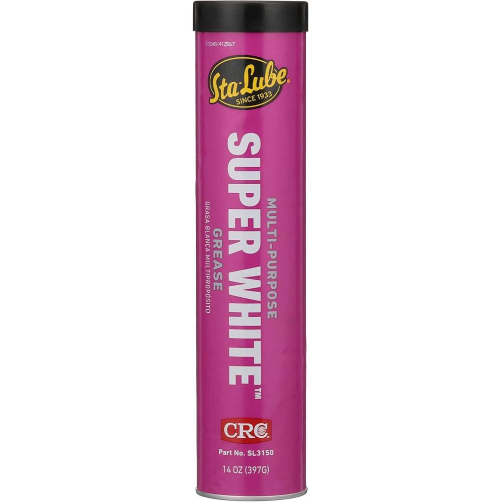 image:imageStaLube Super White MultiPurpose Lithium Grease SL315114 Wt Oz Can Durable MultiPurpose GreaseCartridge