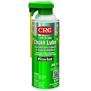 image:imageCRC Food Grade Chain Lube 03055  Pack of 12 12 Wt Oz Aerosol NSF H1 Gear Chain and Wire Lubricant12 Pack