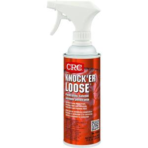 image:imageCRC Knocker Loose Plus Penetrating Solvent 03027  Reddish 115 WT Oz Industrial Grade Penetrating Solvent and Lubricant w Freeze Shock ActionReddish