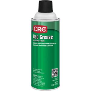image:imageCRC Red Grease 03079  11 WT OZ MultiPurpose Aerosol Lubricant Red Color for Easy Visual Inspection1 Pack