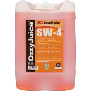 image:imageCRC SmartWasher OzzyJuice SW4 Heavy Duty Degreasing Solution 5 Gallon WaterBased NonFlammable Ph Neutral Industrial Strength Suitable For Automotive And Industrial ApplicationsCLEANINGAGENT