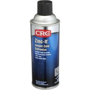 image:imageCRC ZincIt Instant Cold Galvanize Zinc Rich Galvanize Coating 18412 13 Wt Oz QuickDry Rust CorrosionResistant Coating12 Count Pack of 1